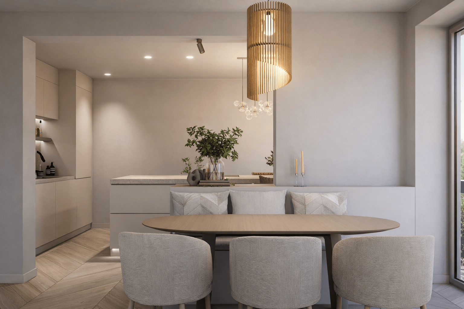 woonkamer den haag interieurontwerp + 3D visualisatie