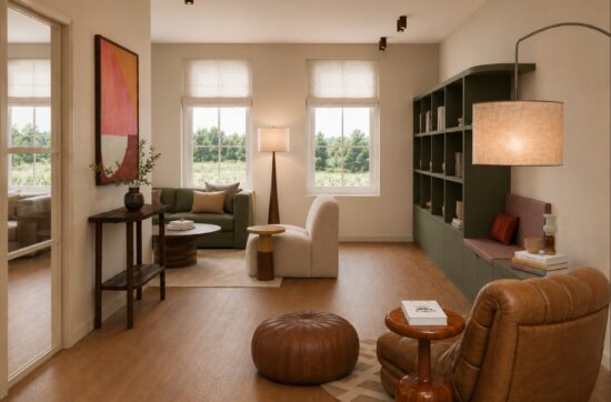 interieurontwerp woonkamer 1 project GL - MaRosa Design