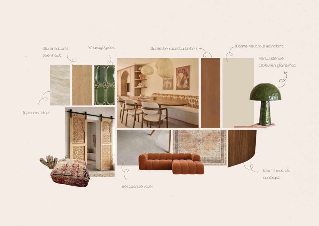 Project SD Moodboard boho - MaRosa Design